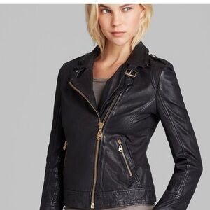 DOMA leather Moto Jacket